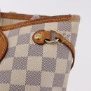 LOUIS VUITTON Damier Azur Neverfull PM Tote Bag N41362 LV Auth 187671-19