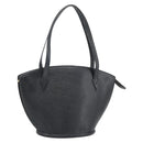 LOUIS VUITTON Epi Saint Jacques Shopping Shoulder Bag Black M52272 Auth 187674-1