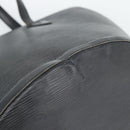 LOUIS VUITTON Epi Saint Jacques Shopping Shoulder Bag Black M52272 Auth 187674-8