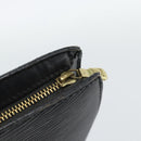 LOUIS VUITTON Epi Saint Jacques Shopping Shoulder Bag Black M52272 Auth 187674-10
