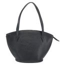 LOUIS VUITTON Epi Saint Jacques Shopping Shoulder Bag Black M52272 Auth 187674-13