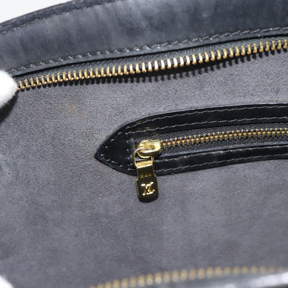 LOUIS VUITTON Epi Saint Jacques Shopping Shoulder Bag Black M52272 Auth 187674