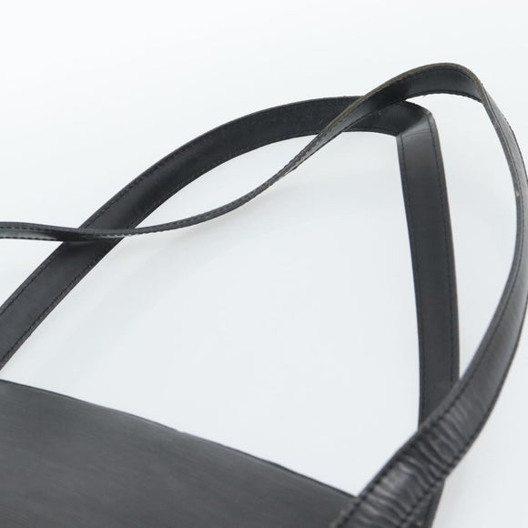 LOUIS VUITTON Epi Saint Jacques Shopping Shoulder Bag Black M52272 Auth 187674