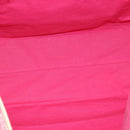 CELINE Paris Macadam Canvas Tote Bag Denim Pink Gold Auth 187677V-10