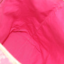 CELINE Paris Macadam Canvas Tote Bag Denim Pink Gold Auth 187677V-18