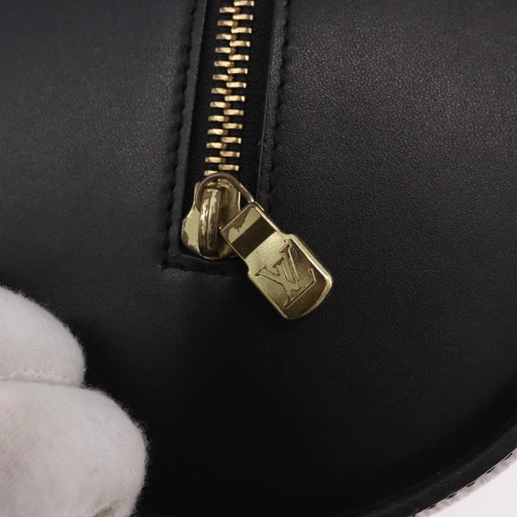 LOUIS VUITTON Epi Soufflot Hand Bag Black M52222 LV Auth 187678