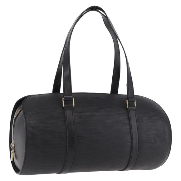 LOUIS VUITTON Epi Soufflot Hand Bag Black M52222 LV Auth 187678