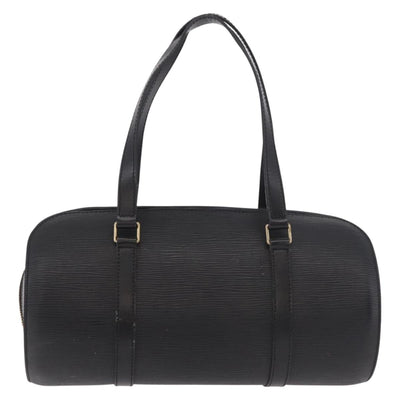LOUIS VUITTON Epi Soufflot Hand Bag Black M52222 LV Auth 187678 - 0