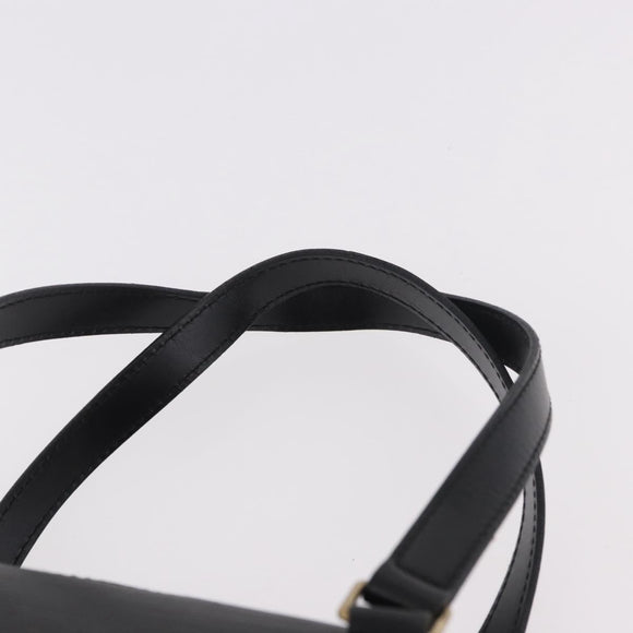 LOUIS VUITTON Epi Soufflot Hand Bag Black M52222 LV Auth 187678