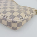 LOUIS VUITTON Damier Azur Pochette Accessoires Pouch N41207 LV Auth 187681-14