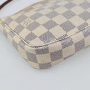LOUIS VUITTON Damier Azur Pochette Accessoires Pouch N41207 LV Auth 187681-15