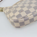 LOUIS VUITTON Damier Azur Pochette Accessoires Pouch N41207 LV Auth 187681-17