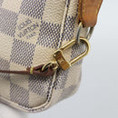 LOUIS VUITTON Damier Azur Pochette Accessoires Pouch N41207 LV Auth 187681-18