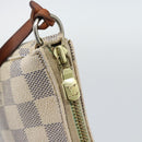 LOUIS VUITTON Damier Azur Pochette Accessoires Pouch N41207 LV Auth 187681-10