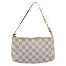 LOUIS VUITTON Damier Azur Pochette Accessoires Pouch N41207 LV Auth 187681-13