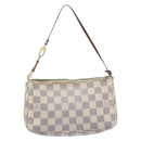LOUIS VUITTON Damier Azur Pochette Accessoires Pouch N41207 LV Auth 187681-2