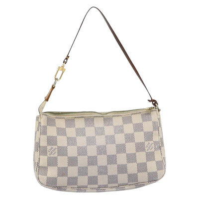 LOUIS VUITTON Damier Azur Pochette Accessoires Pouch N41207 LV Auth 187681 - 0