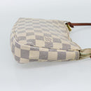 LOUIS VUITTON Damier Azur Pochette Accessoires Pouch N41207 LV Auth 187681-4