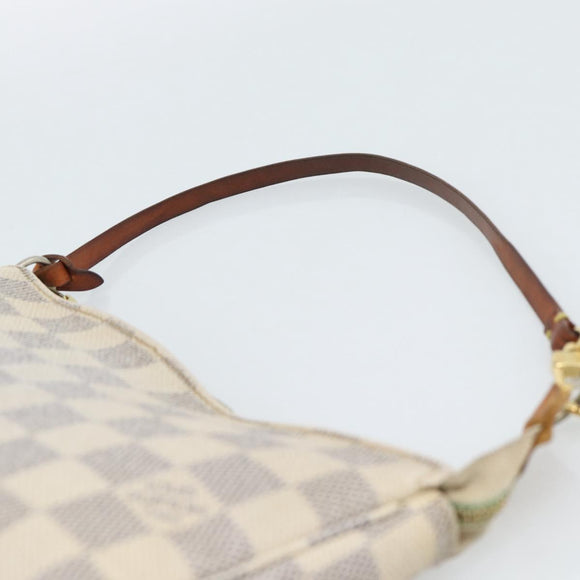 LOUIS VUITTON Damier Azur Pochette Accessoires Pouch N41207 LV Auth 187681