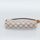 LOUIS VUITTON Damier Azur Pochette Accessoires Pouch N41207 LV Auth 187681-5