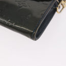 LOUIS VUITTON Vernis Sunset Bluebird Clutch Bag Bluenuit M93680 LV Auth 187683-15