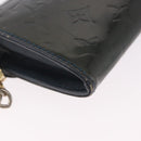 LOUIS VUITTON Vernis Sunset Bluebird Clutch Bag Bluenuit M93680 LV Auth 187683-16