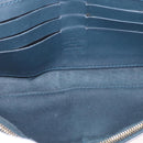LOUIS VUITTON Vernis Sunset Bluebird Clutch Bag Bluenuit M93680 LV Auth 187683-11