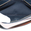 LOUIS VUITTON Vernis Sunset Bluebird Clutch Bag Bluenuit M93680 LV Auth 187683-24