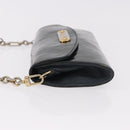 LOUIS VUITTON Vernis Sunset Bluebird Clutch Bag Bluenuit M93680 LV Auth 187683-4