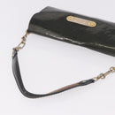 LOUIS VUITTON Vernis Sunset Bluebird Clutch Bag Bluenuit M93680 LV Auth 187683-7