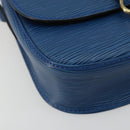 LOUIS VUITTON Epi Saint Cloud PM Shoulder Bag Blue M52195 LV Auth 187685-11