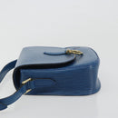 LOUIS VUITTON Epi Saint Cloud PM Shoulder Bag Blue M52195 LV Auth 187685-5