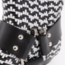 LOUIS VUITTON Baroque Line Ankle Boots Leather Black LV Auth 187687M-15