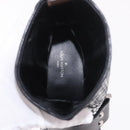 LOUIS VUITTON Baroque Line Ankle Boots Leather Black LV Auth 187687M-16