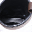 LOUIS VUITTON Baroque Line Ankle Boots Leather Black LV Auth 187687M-39