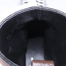 LOUIS VUITTON Baroque Line Ankle Boots Leather Black LV Auth 187687M-40