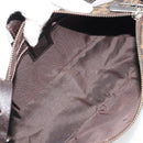 FENDI Zucca Canvas Mamma Baguette Schoudertas Zwart Zilver Bruin Auth 187689SAM-10