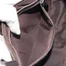 FENDI Zucca Canvas Mamma Baguette Schoudertas Zwart Zilver Bruin Auth 187689SAM-26