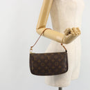 LOUIS VUITTON Monogram Pochette Accessoires Accessory Pouch M51980 Auth 187690V-22