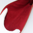 LOUIS VUITTON Epi Pochette Accessoires Pouch Red M52947 LV Auth 187691-16