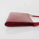 LOUIS VUITTON Epi Pochette Accessoires Pouch Red M52947 LV Auth 187691-4