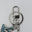 LOUIS VUITTON Porte Cles LV Puzzle Charm metal Silver R95014 LV Auth 187703M-2