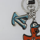 LOUIS VUITTON Porte Cles LV Puzzle Charm metal Silver R95014 LV Auth 187703M-3