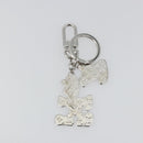 LOUIS VUITTON Porte Cles LV Puzzle Charm metal Silver R95014 LV Auth 187703M-5