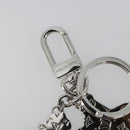 LOUIS VUITTON Porte Cles LV Puzzle Charm metal Silver R95014 LV Auth 187703M-6