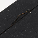 LOUIS VUITTON Trunk Leather Black Silver LV Auth 187706-10