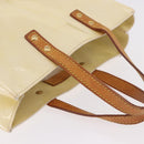 LOUIS VUITTON Monogram Vernis Reade PM Hand Bag Perle M91336 LV Auth 187720-6