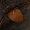 LOUIS VUITTON Monogram Keepall 55 Boston Bag M41424 LV Auth 187725-16