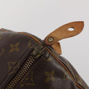 LOUIS VUITTON Monogram Keepall 55 Boston Bag M41424 LV Auth 187725-17