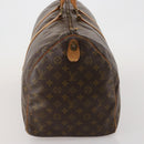 LOUIS VUITTON Monogram Keepall 55 Boston Bag M41424 LV Auth 187725-4